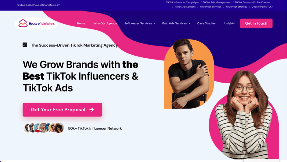House Of Marketers - TikTok Ads Agencies