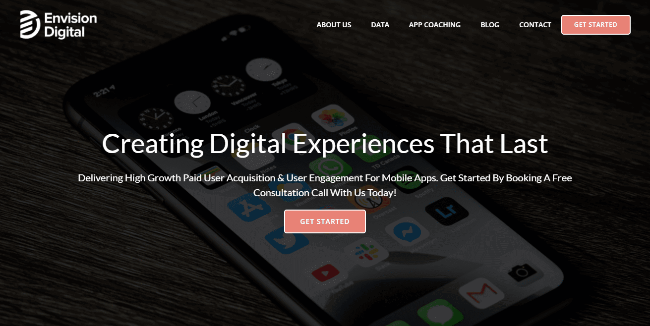 Envision Digital app marketing agency
