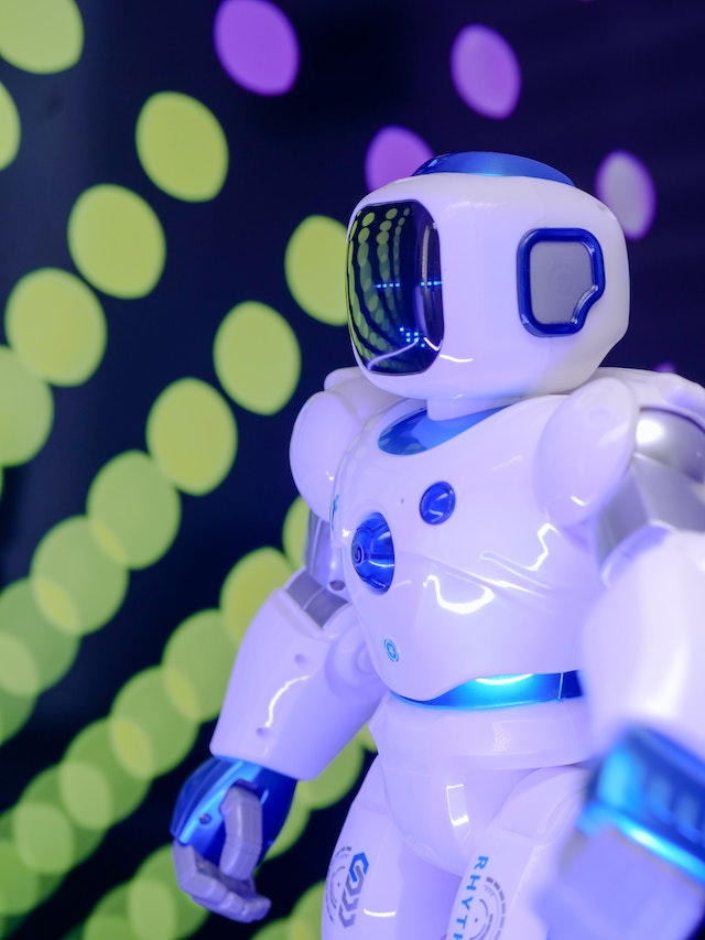 AI Companies - Blue White Robot